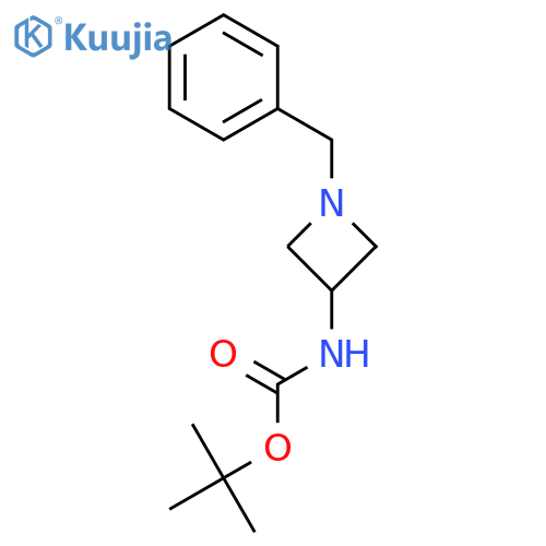 Tert-Butyl (1-benzylazetidin-3-yl)carbamate structure