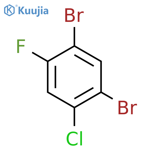 1-Chloro-2,4-dibromo-5-fluorobenzene structure
