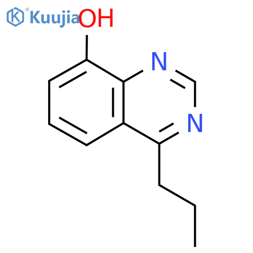 8-Quinazolinol, 4-propyl- structure