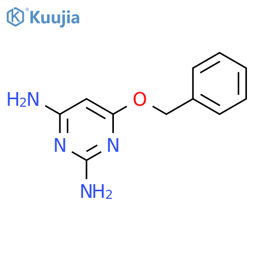 2,6-Diamino-4-(benzyloxy)pyrimidine structure