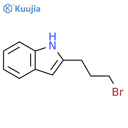1H-Indole, 2-(3-bromopropyl)- structure