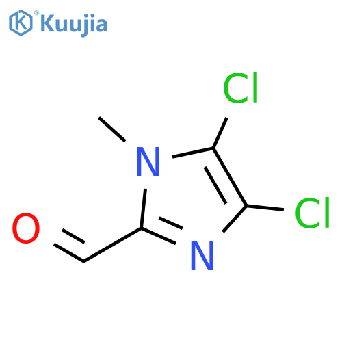 4,5-dichloro-1-methyl-1H-Imidazole-2-carboxaldehyde structure