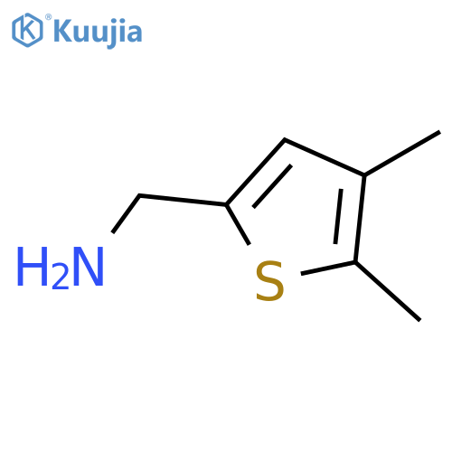 (4,5-dimethylthiophen-2-yl)methanamine structure