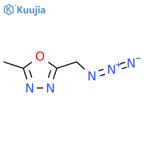 2-(Azidomethyl)-5-methyl-1,3,4-oxadiazole structure
