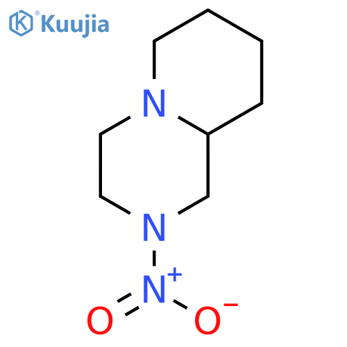 2H-Pyrido[1,2-a]pyrazine,octahydro-2-nitro- structure