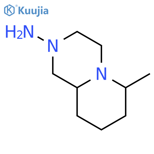 2H-Pyrido[1,2-a]pyrazin-2-amine,octahydro-6-methyl- structure