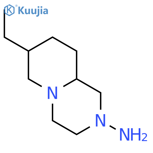 2H-Pyrido[1,2-a]pyrazin-2-amine,7-ethyloctahydro- structure