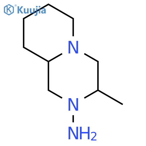 2H-Pyrido[1,2-a]pyrazin-2-amine,octahydro-3-methyl- structure