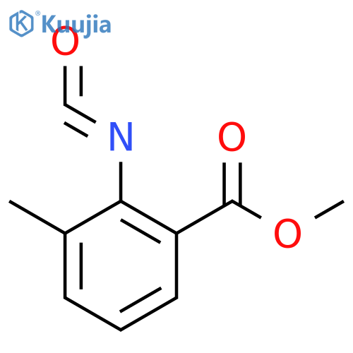 methyl 2-isocyanato-3-methylbenzoate structure