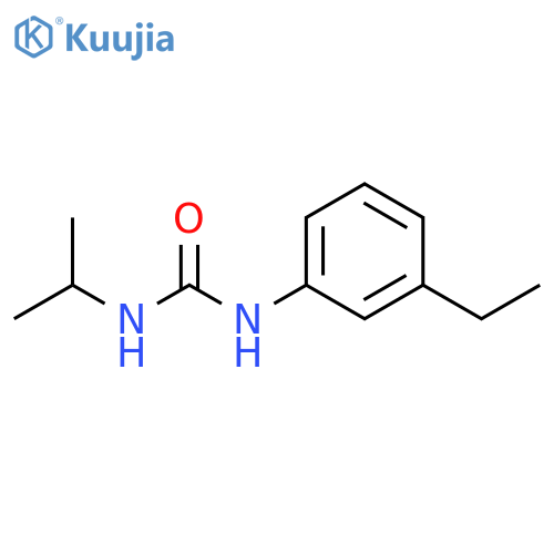 Urea, N-(3-ethylphenyl)-N'-(1-methylethyl)- structure