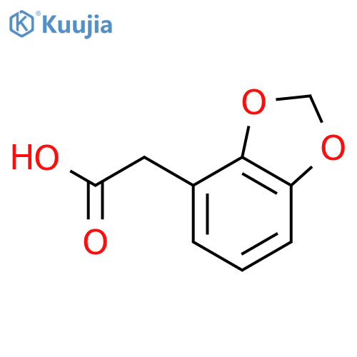 2-(1,3-benzodioxol-4-yl)acetic Acid structure