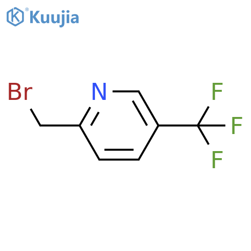 2-(Bromomethyl)-5-(trifluoromethyl)pyridine structure