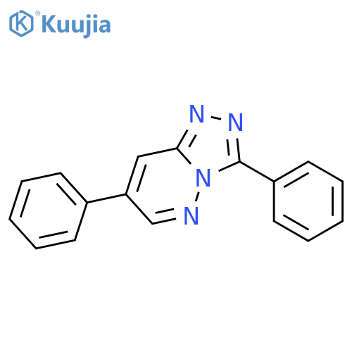 1,2,4-Triazolo[4,3-b]pyridazine,3,7-diphenyl- structure