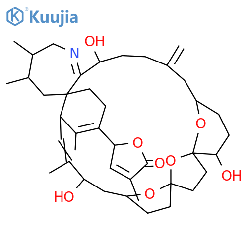 27-Hydroxy-13,19-didesmethylspirolide C structure