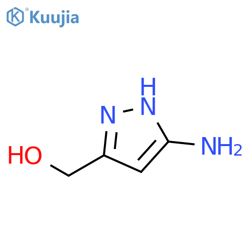 (3-Amino-1H-pyrazol-5-yl)methanol structure