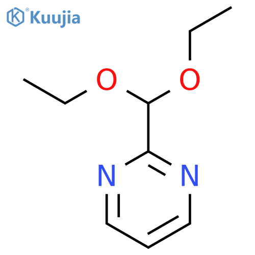 2-(diethoxymethyl)pyrimidine structure