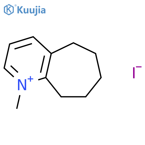 5H-Cyclohepta[b]pyridinium, 6,7,8,9-tetrahydro-1-methyl-, iodide structure
