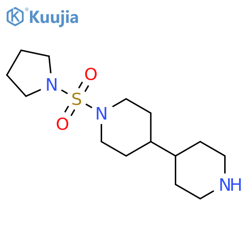 1-(Pyrrolidin-1-ylsulfonyl)-4,4'-bipiperidine structure