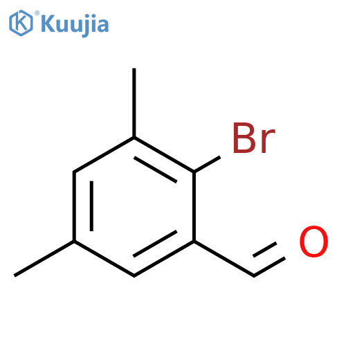 Benzaldehyde, 2-bromo-3,5-dimethyl- structure
