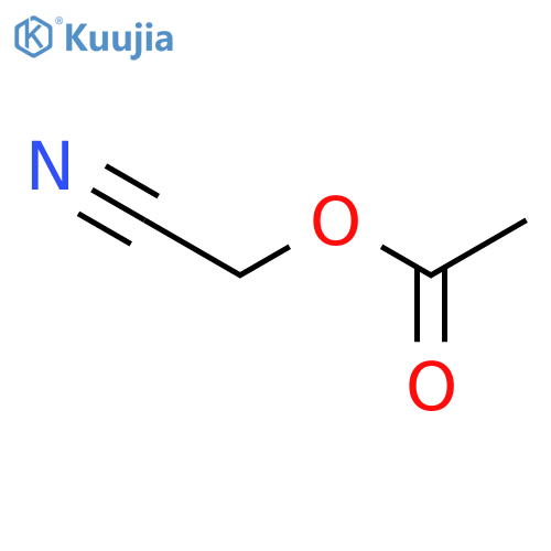 Acetonitrile,2-(acetyloxy)- structure