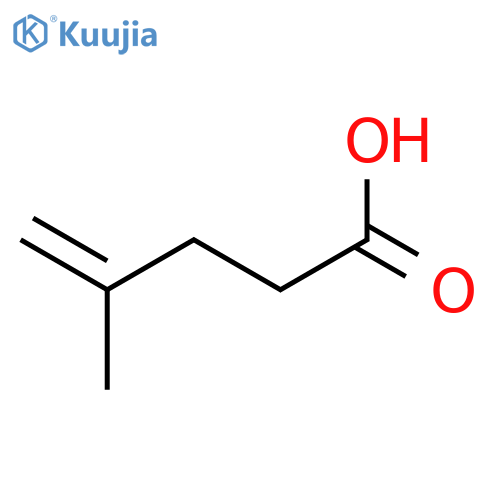 4-Methylpent-4-enoic acid structure