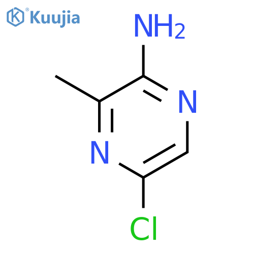 5-Chloro-3-methylpyrazin-2-amine structure