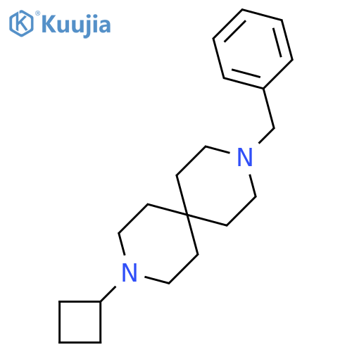3-BENZYL-9-CYCLOBUTYL-3,9-DIAZASPIRO[5.5]UNDECANE structure