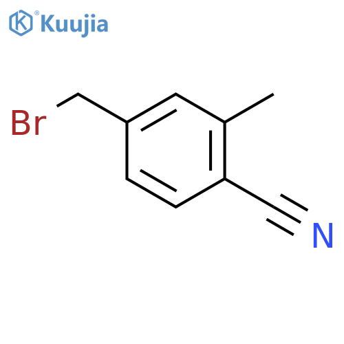 4-(bromomethyl)-2-methylbenzonitrile structure
