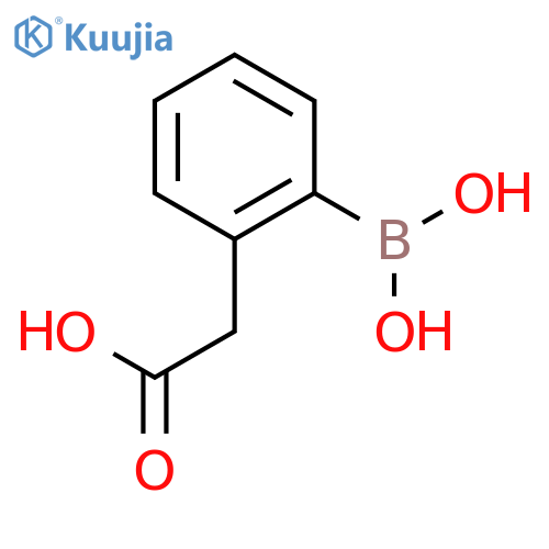 2-(Carboxymethyl)phenylboronic Acid structure