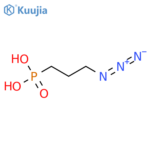 (3-azidopropyl)phosphonic acid structure