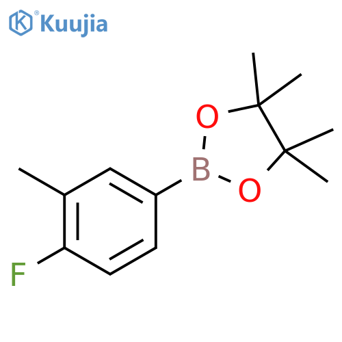 4-Fluoro-3-methylphenylboronic Acid Pinacol Ester structure