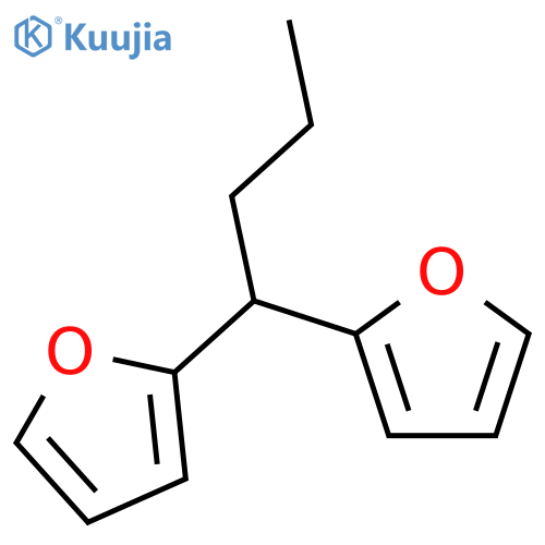 2,2'-(Butane-1,1-diyl)difuran structure