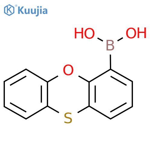 4-Phenoxathiinboronic Acid structure