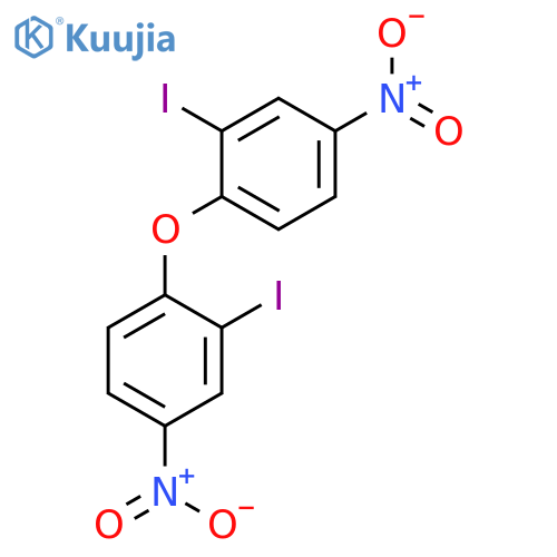 Benzene, 1,1'-oxybis[2-iodo-4-nitro- structure