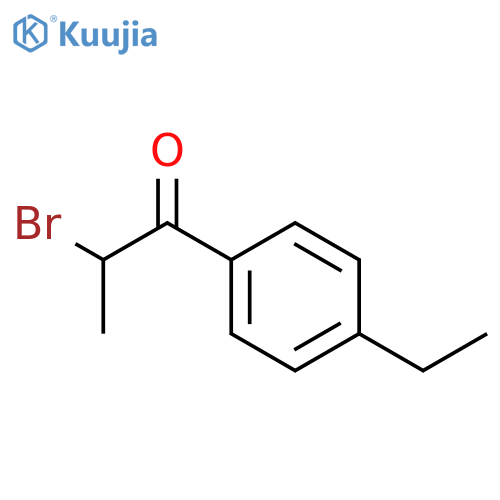 2-bromo-4-ethylpropiophenone structure