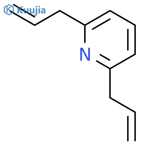 Pyridine, 2,6-di-2-propenyl- structure