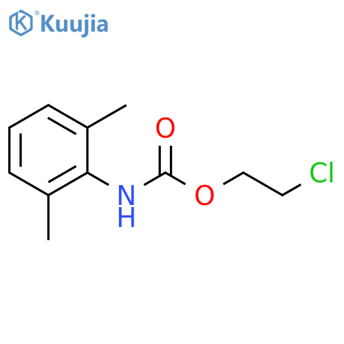2-Chloroethyl (2,6-Dimethylphenyl)-carbamic Acid Ester structure