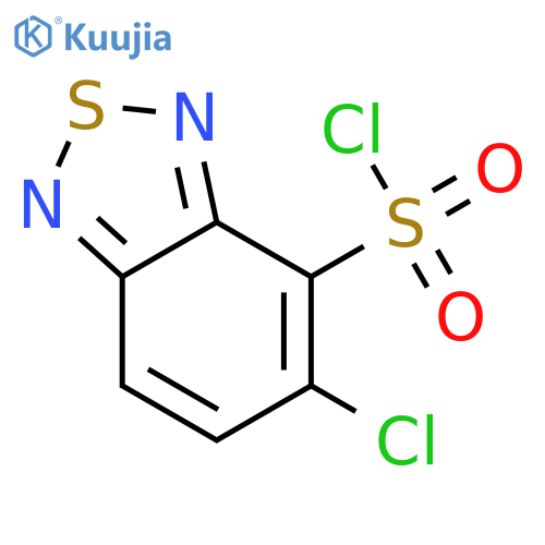 5-Chloro-2,1,3-benzothiadiazole-4-sulfonyl Chloride structure