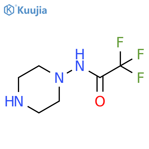 2,2,2-trifluoro-N-1-piperazinyl-Acetamide structure