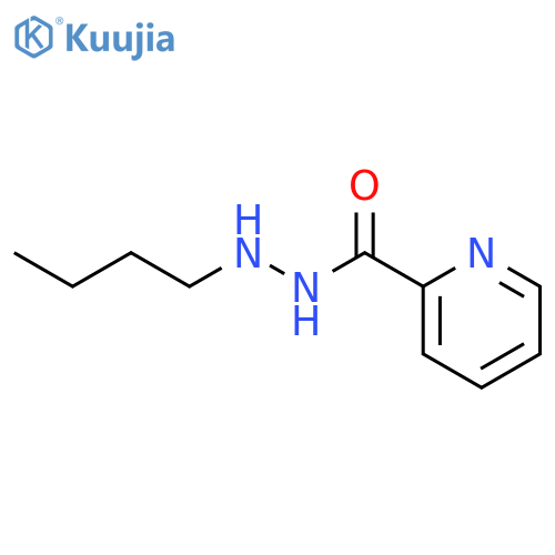 2-Pyridinecarboxylicacid, 2-butylhydrazide structure
