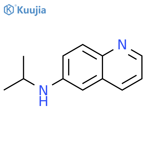 N-(propan-2-yl)quinolin-6-amine structure