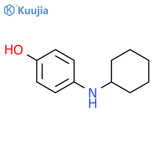 4-(Cyclohexylamino)phenol structure