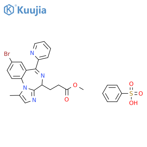 Remimazolam besilate structure