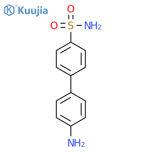 4-(4-aminophenyl)benzene-1-sulfonamide structure