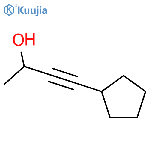 cyclopentylethynylmethyl carbinol structure