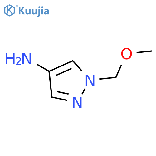 4-Amino-1-(methoxymethyl)pyrazole structure