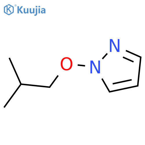 1H-Pyrazole, 1-(2-methylpropoxy)- structure