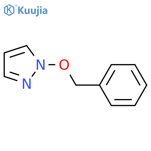 1-(benzyloxy)-1H-pyrazole structure
