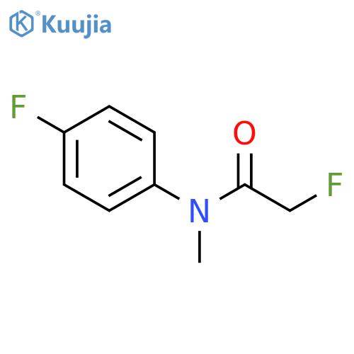 Acetamide,2-fluoro-N-(4-fluorophenyl)-N-methyl- structure