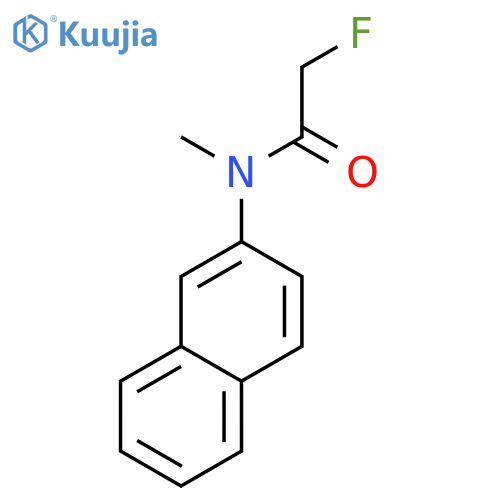 Acetamide,2-fluoro-N-methyl-N-2-naphthalenyl- structure